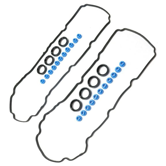 VS50767R, VC4198G Valve Cover Gasket Kit Compatible For 2010-2012 Ford Fusion, For 2007-2014 Ford Edge, For 2008-2012 Ford Taurus, For 2009-2013 Mazda 6