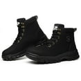 thumbnail image 7 of Men's Fashion Classic Work Safety Boots, Indestructible Steel Toe Waterproof Non-Slip More Warm Men's Work Shoes, 7 of 7