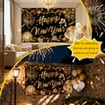 thumbnail image 5 of Happy New Year Banner New Years Eve Party Supplies 2026 Large Hanging Fabric New Year Sign Poster Background Garland for Party Favors 70.86" x 43.3" Design 2, 5 of 8