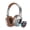 Brown, variant on Smart Touchscreen Bluetooth Headphones, Magnetic Full-Function Display Headset Pl Over-Ear with Offline Music