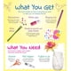 thumbnail image 2 of Kit de manualidades Klutz Fabulous Flowers con 20 flores de papel, 2 of 5