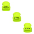 thumbnail image 1 of sweethay Moda Skullies Mujer Bad Hair Day Sombreros Invierno Unisex Casual Hombre Cap Boy Hip Hop Bordado Otoño Sombrero de punto Mujer Type5 NO5, 1 of 6