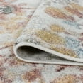 thumbnail image 6 of Transitional 5x7 Area Rug (5'3'' x 7'3'') Floral Cream Living Room Easy to Clean, 6 of 7