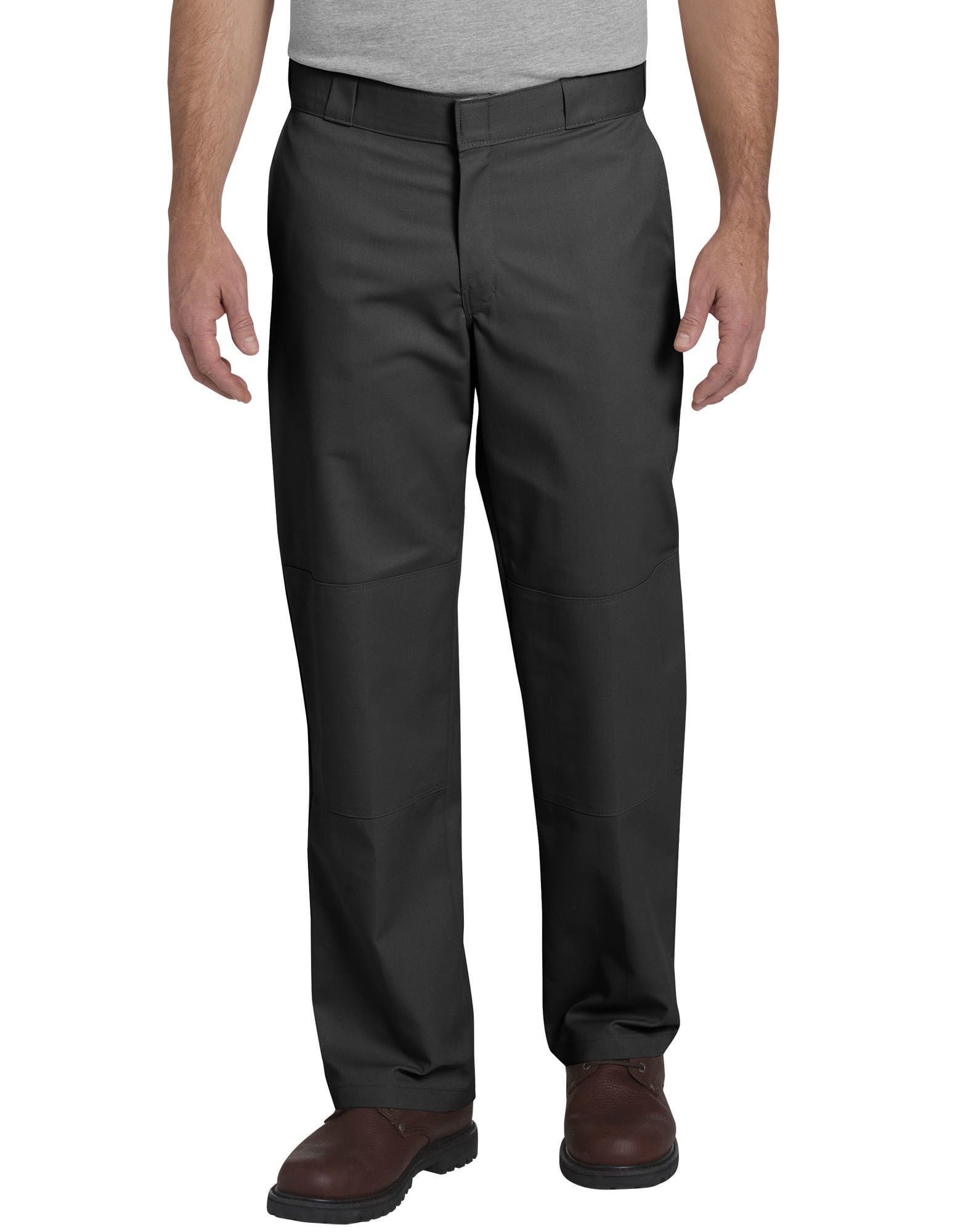 Dickies Mens FLEX Relaxed Fit Straight Leg Double Knee Work Pants, 34W ...