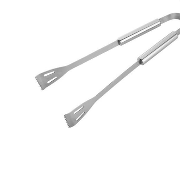 ELAYARD 1 Set of Barbecue Supplies Stainless Steel Forking for Camping Silver