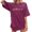 Purple, variant on Graphic Tees for Women T-Shirt for Women Dinosaurs Graphic Tee with Casual Short Sleeve Comfort Fit for Everyday Wear and Spring Autumn Season White M