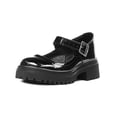 thumbnail image 4 of Zapato Escolar Yuyin Ballerinas Charol Negro 24, 4 of 6