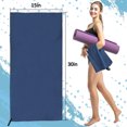 thumbnail image 2 of Toalla de microfibra, 80x40cm azul marino, toallas de microfibra de secado rápido para playa, gimnasio, toalla deportiva, toalla de viaje, toalla de playa, 2 of 7