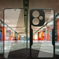 thumbnail image 4 of CCSamll for Xiaomi Redmi Note 13 Pro+ Plus 5G Clear Case with Screen Protector, Full Body Protective Soft TPU Rugged Bumper Slim Case Shockproof Phone Cover for Redmi Note 13 Pro Plus 5G QC Black, 4 of 8
