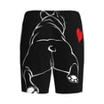 thumbnail image 7 of Daiia Animal Bulldog Mens Woven Stretch Pajama Short,Short Pajama Pants-4X-Large, 7 of 7
