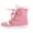Pink, variant on Womens Hiking Boots TKYCMSUAKI Women's Plush Ankle Boots, Lace-up Combat Flat Fashion Booties Low Heel Pull On Booties Winter Slip On Comfortable Cute Stylish Casual Short Booties Shoes