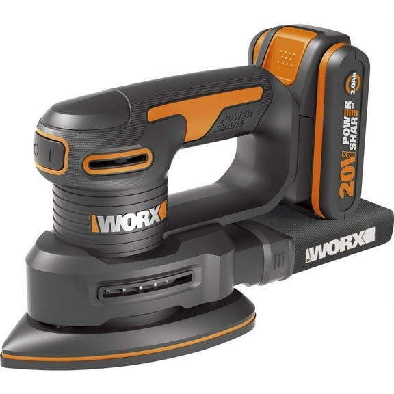 "Restored" Worx WX822L 20V Power Share Cordless Detail Sander "(Refurbished)"