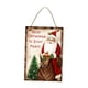 thumbnail image 5 of Letrero navideño rectangular para decorar la placa en el letrero de cuerda para porche al aire libre Estilo A, 5 of 9
