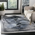 thumbnail image 2 of SAFAVIEH Spirit Kathleen Abstract Area Rug, Blue/Charcoal, 2'7" x 5', 2 of 8