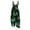 Green, variant on Halloween Overalls for Women Skeleton Candy Wide Leg Backless Horror Jumpsuits Bat Skull Halter Spooky Overalls, S