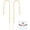 Golden, 85mm, variant on 1 Box 10Pcs 18K Gold Plated Ear Threads Dangle Bar Through Threaded Long Chain Earrings Pierced Dangling Drop Stud Earrings with Loop 3.34inch