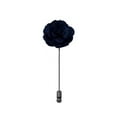 thumbnail image 4 of Solid Navy Blue Floral Lapel Pin, 4 of 5