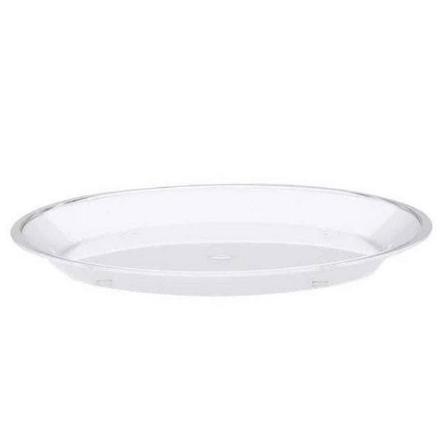 Cal Mil 315-10-12 10 in. Round Shallow Tray - Clear