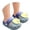 #01-Dark Blue, variant on Toddler Clogs Kids Slippers Light up Sandals Boys Girls LED Garden Shoes Cartoon Slides Slip on Lightweight Beach Pool Quick Dry