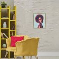 thumbnail image 2 of Stupell Industries Blue Maya Portrait Gold Framed Floater Canvas Wall Art design by Sierra Siler, 21 x 17, 2 of 9