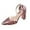 Pink, variant on Women's High Heels Elegant Pointed Toe Strap Heel Dress for Wedding Party and Formal Occasions Comfortable On Shoes