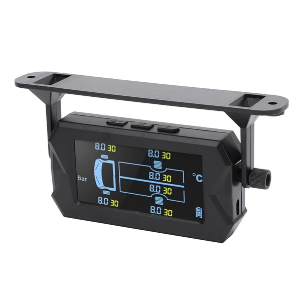 De Supervisión De Presión De Neumáticos Con Carga Solar TPMS RV, Monitor De Temperatura Y Presión En Tiempo Real, 6 Sensores, Remolque De Viaje Para Camión