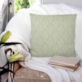 thumbnail image 3 of 20x20 Pillow Covers Set of 2, Sage Green Throw Pillow Covers Decorative Couch Cushion Case, Modern Abstract Art Farmhouse Microfiber Square Pillowcases for Bedroom Car Living Room, 3 of 7
