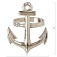 thumbnail image 5 of Saro Lifestyle Anchor Dinner Napkin Ring (Set of 4), 5 of 5