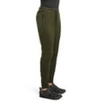 thumbnail image 2 of Men's Active Basic Jogger Fleece Pants, Zipper Pockets Workout Sport Exercise Athletic Pants for Men, Olive Camo, X-Large, 2 of 6