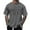 Gray, variant on Mens Graphic Tees Short Sleeve Crew Neck Casual Letter Print Summer Pullover Army Green,L