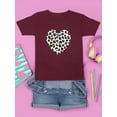 thumbnail image 3 of Colorful Heart Cheetah Print T-Shirt Juniors -Image by Shutterstock,  Small, 3 of 4