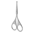 thumbnail image 2 of Nose Hair Scissors Stainless Steel Rounded Tip Scissors for Eyebrows Nose Moustache Beard(MJ-WB010 ), 2 of 5
