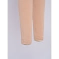 thumbnail image 6 of Haitryli Girls Fleece Figure Skating Outfits Seamless Long Sleeve Top with Pants Set for Gymnastics Ballet Dance Practice A Nude 10-14, 6 of 7