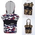thumbnail image 2 of iiniim Débardeurs à Capuche pour Garçons Musculation Athlétique Sans Manches Camouflage Imprimé T-Shirt Gym Rouge Bleu 16, 2 of 5