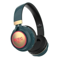 CXALSSY X3 Active Noise Cancelling Headphones, Over-Ear Headphones with Mic for Kids/Adults/Teen/School/TV, Blue