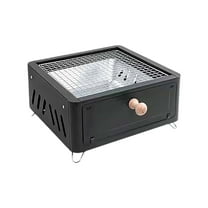 Desktop Barbecue Grill Stove Portable Outdoor Cooking for Camping Picnics and Tailgating with Easy Drawer Style