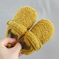thumbnail image 4 of Rinsvye Winter Solid Versatile Plush Animal Foot Slippers For Kids Children Home Shoes Baby Girls Slippers Size 12 Cotton Slippers Girl Teen Girls Slippers Indoor Non Plush Bunny, 4 of 7