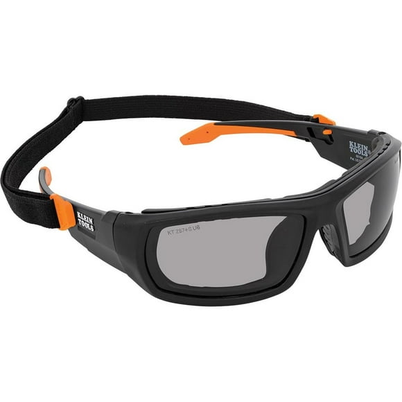 Anteojos de Seguridad Klein Tools Grises con Junta de Marco Completo y Protección UV ANSI Z87.1