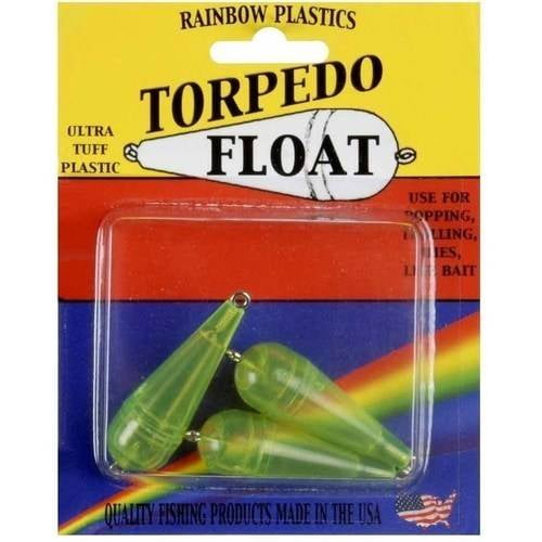 Rainbow Plastic 3/8oz A-Just-A Bubble Fluorescent Red White Fishing Float Bobber 