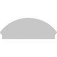 thumbnail image 5 of Ekena Millwork 46"W x 18-3/8"H x 2-3/4"P Segment Arch Sunburst Architectural Grade PVC Combination Pediment, 5 of 7