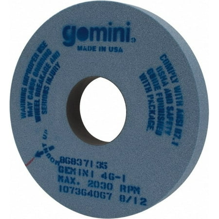 

Norton 16 Diam x 5 Hole x 2 Thick I Hardness 46 Grit Surface Grinding Wheel Aluminum Oxide Type 1 Coarse Grade 2 030 Max RPM No Recess