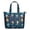 Dark Blue Mermaid, variant on Colorful Mermaid Princess Pattern Travel Tote Bags for Women Carry On,Large Weekender Bags for Women Travel,Multi Functional Duffle Bag for Work,Shopping,Sports