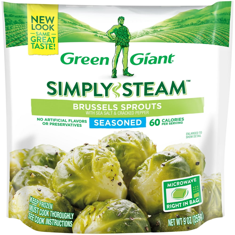 Green Giant® Simply Steam™ Seasoned Brussels Sprouts 9 oz. Bag