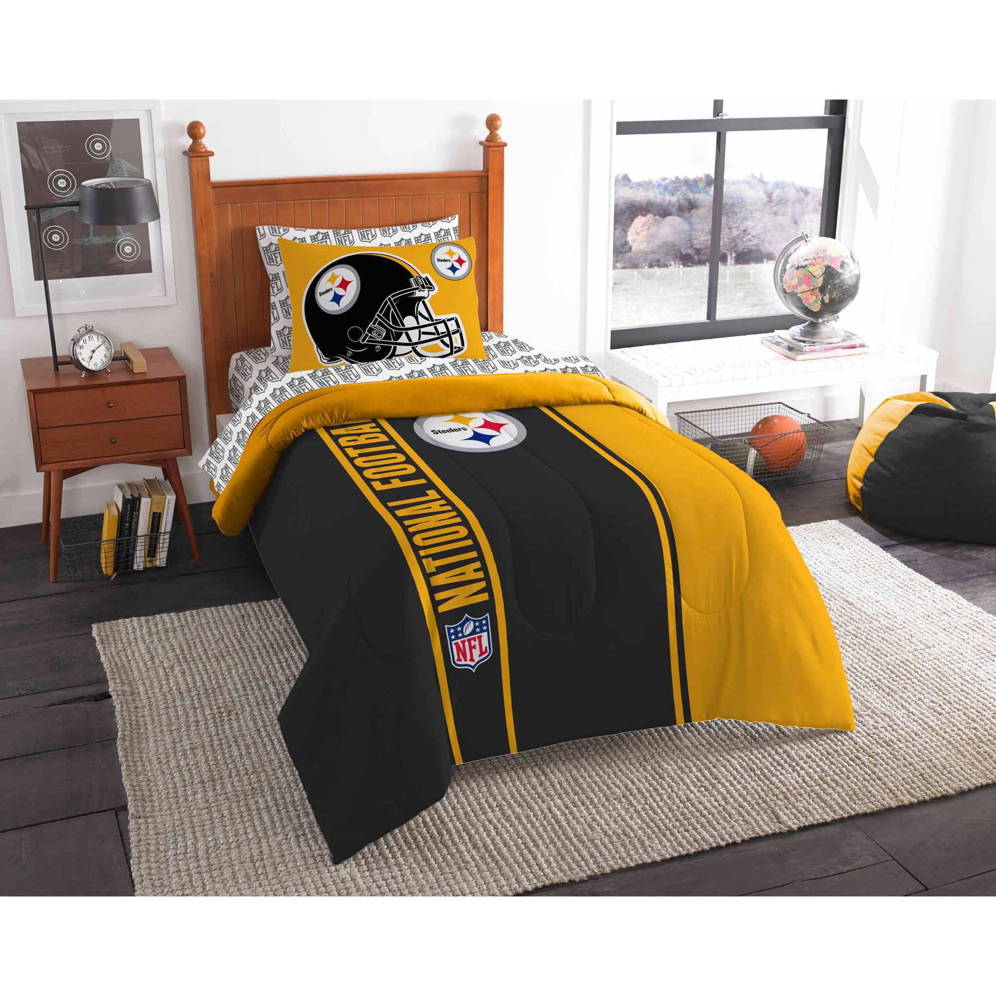 steelers crib set