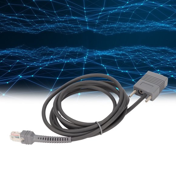 RS232 To RJ45 Barcode Scanner Serial Cable POS Equipment For Symbol LS1203 LS4208 LS2208AP, 2 Meters Length