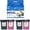 2 Combo Pack, variant on 805 805XL Ink Cartridges Compatible for HP 2720 2722 2723 2330 1212 1210 2332 2729 Inkjet Printers, Leak-Proof Design Crisp Printing
