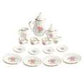 thumbnail image 4 of Juego de tazas de té de cerámica en miniatura Zulema China Conjunto de té 1:12, 4 of 7