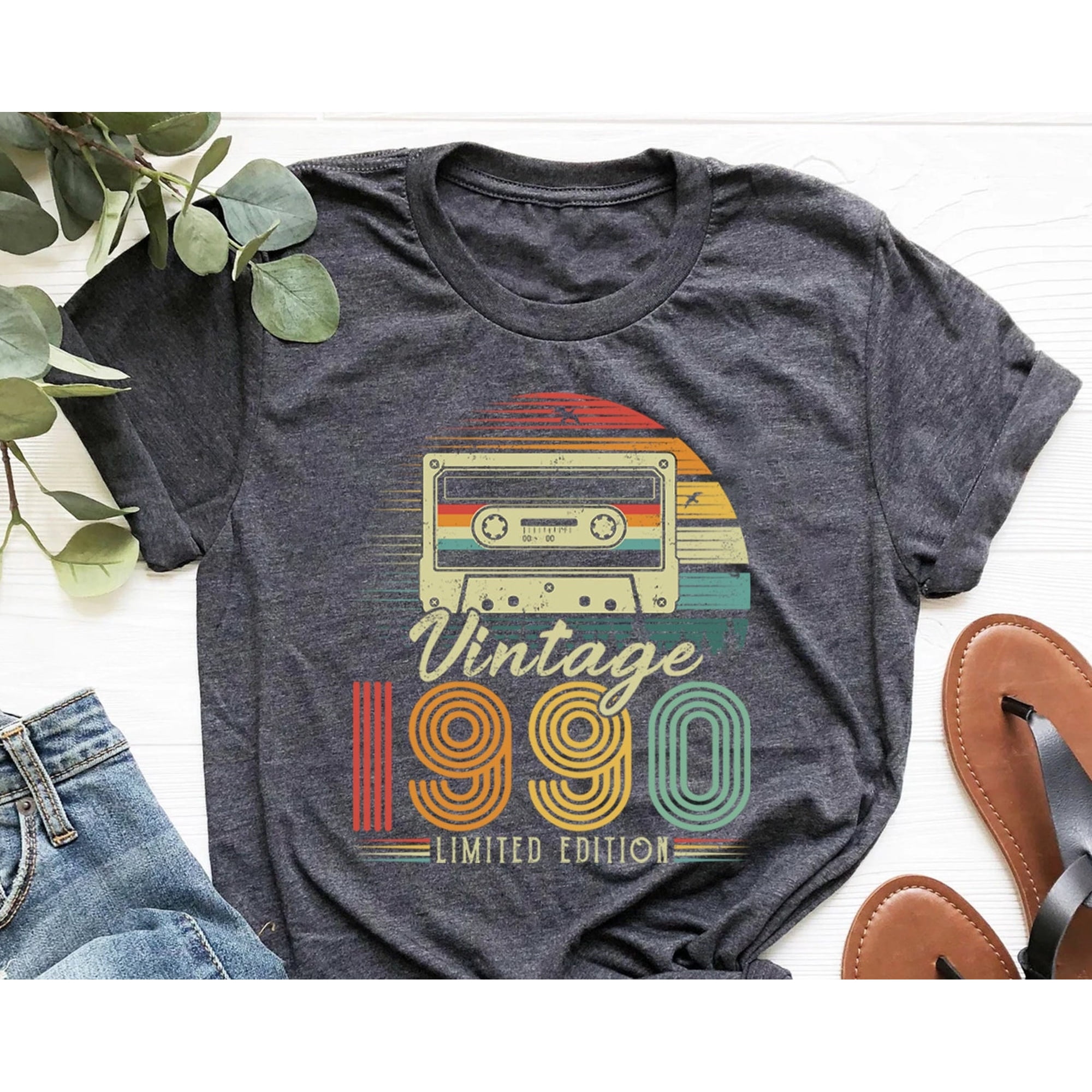 Shirt 33th Birthday Gift For Women Retro Shirt 33th Birthday Woman33th Birthday Gift For M