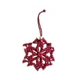 thumbnail image 2 of AYktou Snowflake Christmas Ornaments-Hand Woven Hollow Snowflake Pendants Christmas Tree Decorations Christmas Gift for Wedding Party Holiday Wall Decoration, 2 of 12