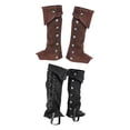 thumbnail image 1 of 2 Pares de Fundas para Botas de Pirata Disfraz de Caballero Steampunk Fernando  Cubrebotas Pirata, 1 of 8